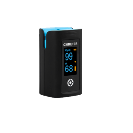 Lux Black Finger Pulse Oximeter