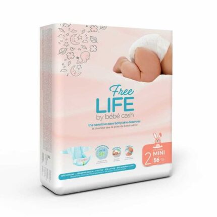 Freelife Bebe Cash - Nappies - Mini 2 (3-6kg)