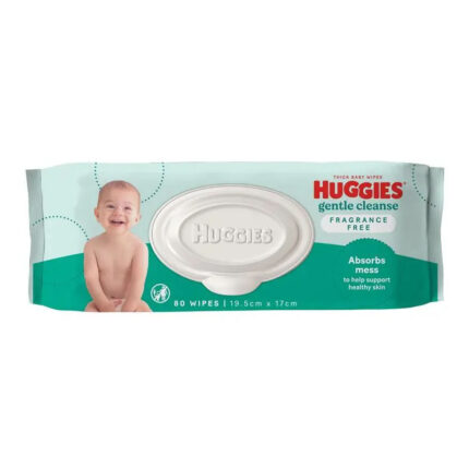 Huggies Unscented Wipes (4 Packs of 80)